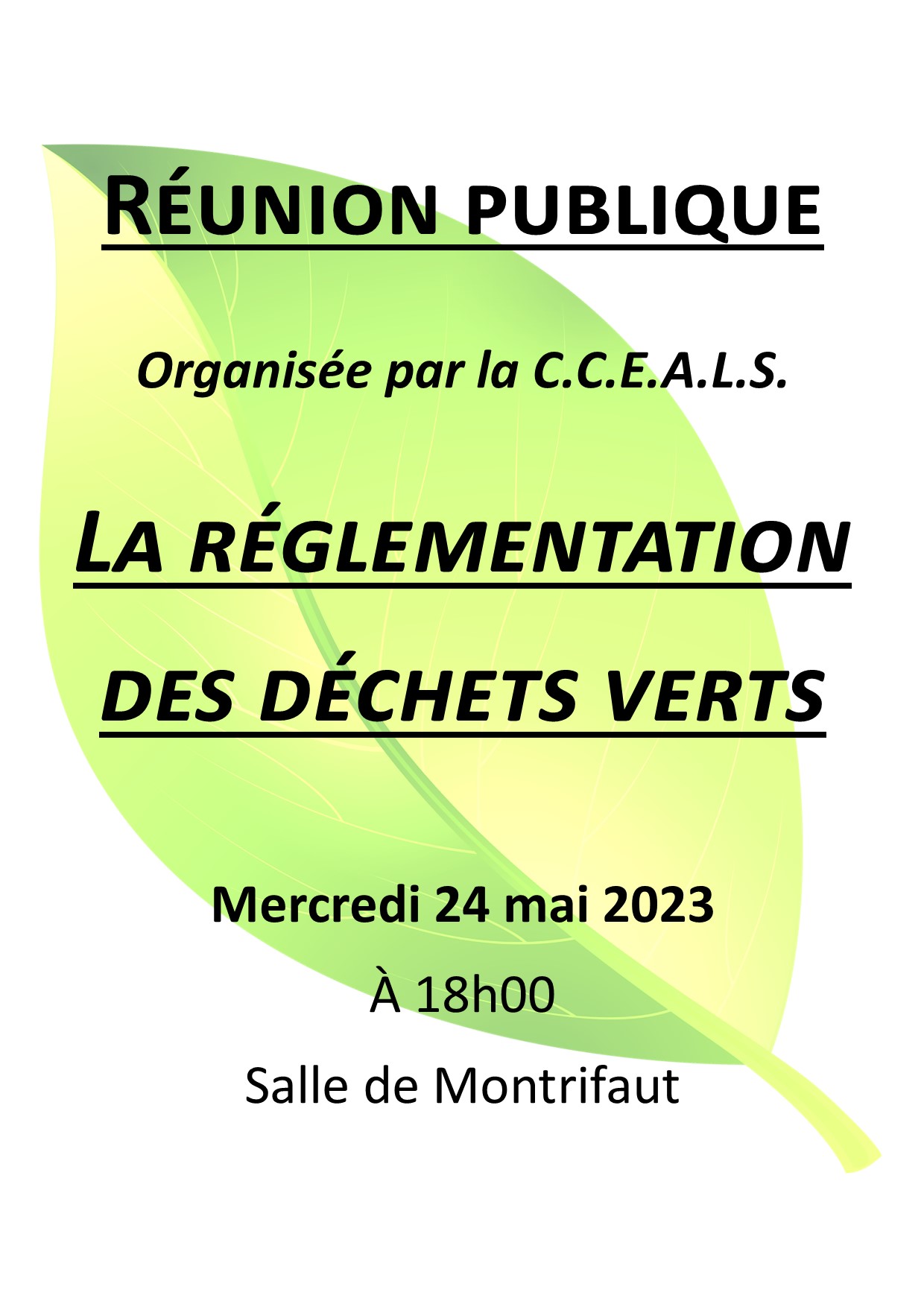 Réunion publique
